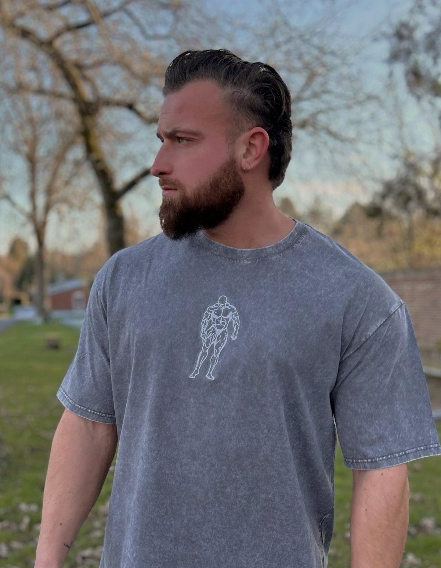 THE KING oversize tshirt GREY limited edition