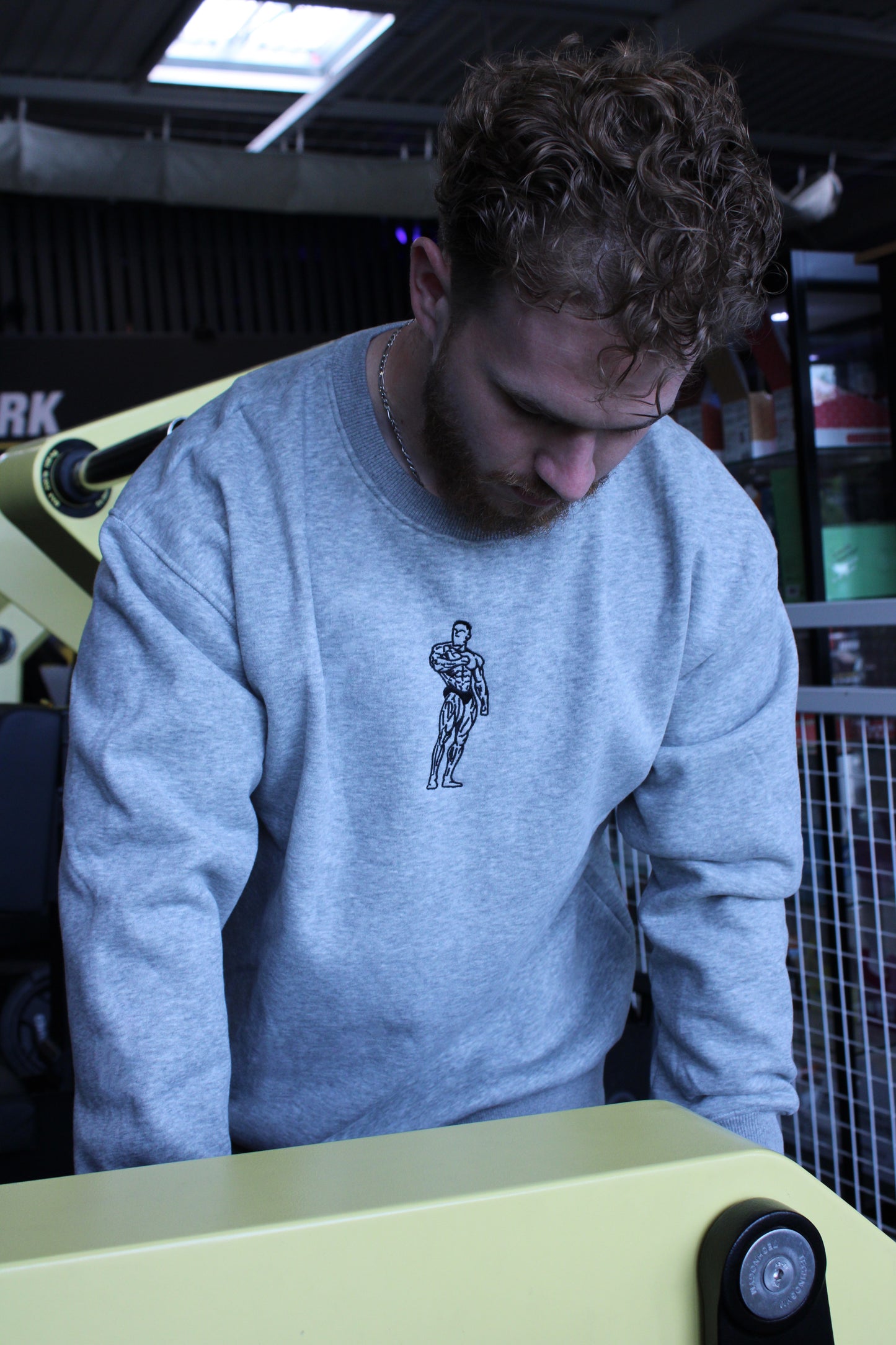 THE RUFF hoodie grey