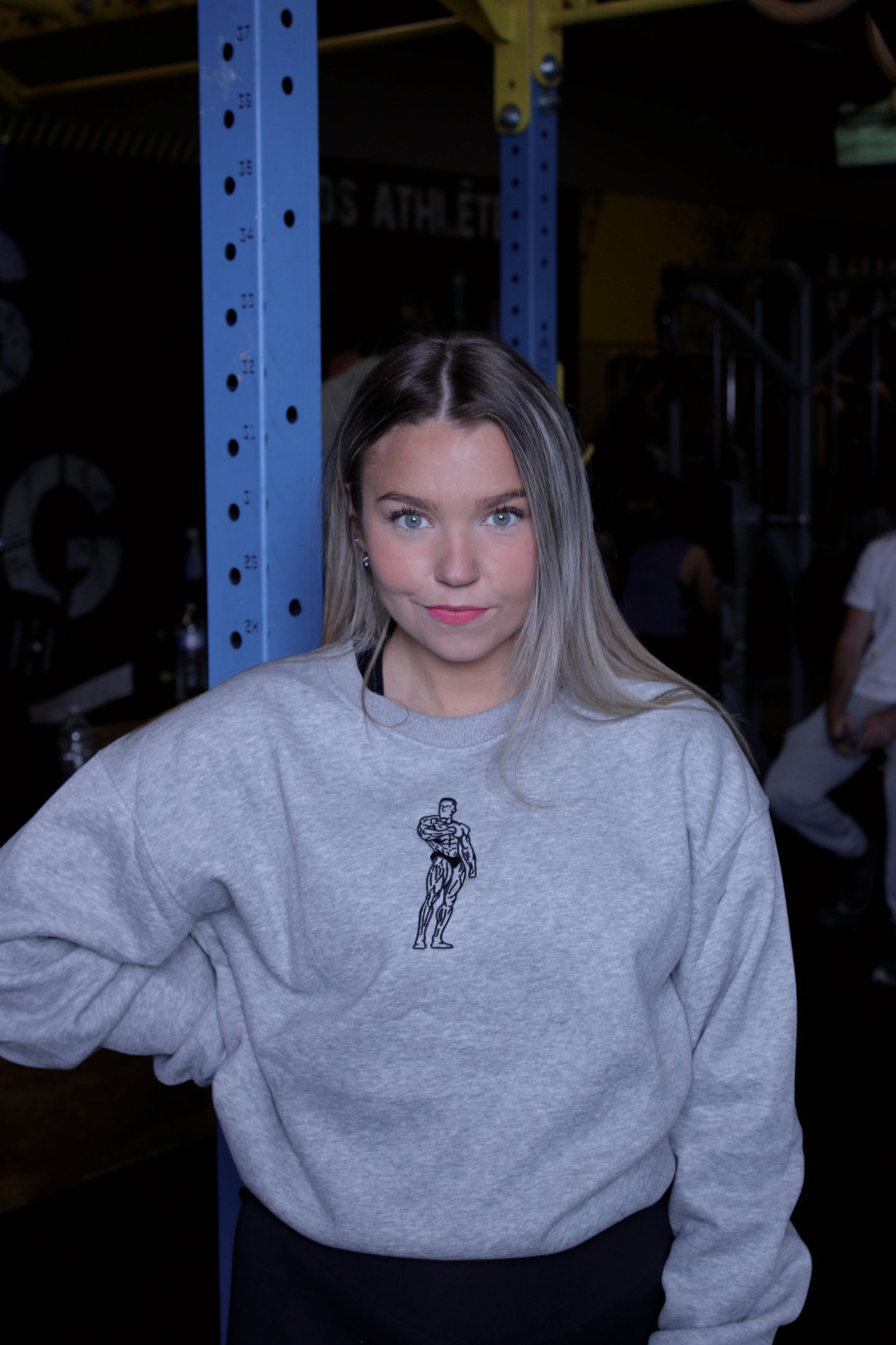 THE RUFF hoodie grey