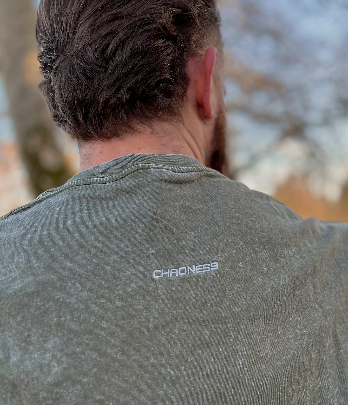 "THE GOAT " TSHIRT oversize KAKI (limited edition)