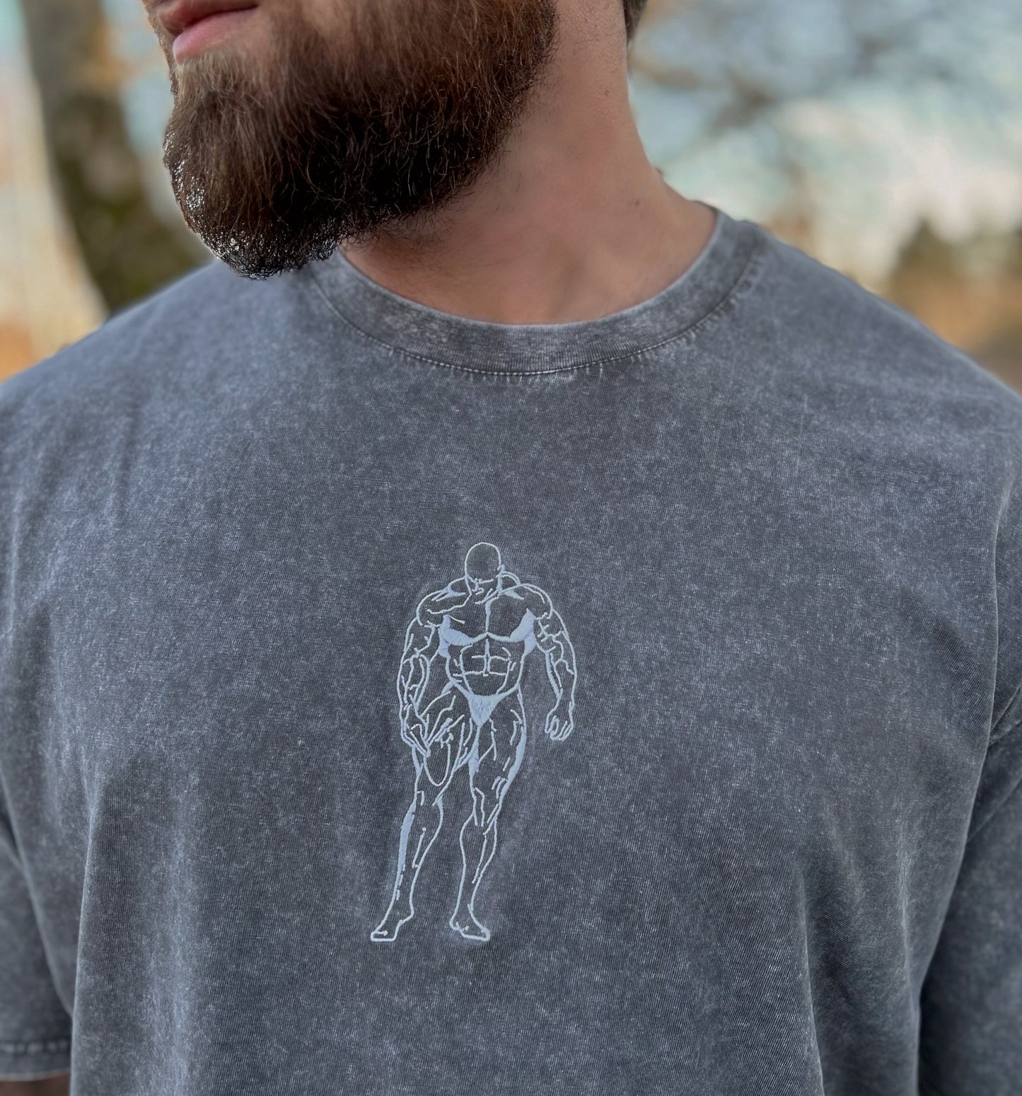 THE KING oversize tshirt GREY limited edition